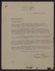 Letter to J. B. Spilman from Thomas B. Herman